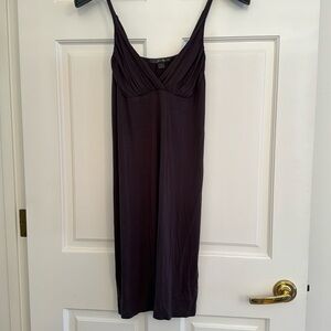 Flowy Slip-on dress - Charcoal Grey - Sz Small
